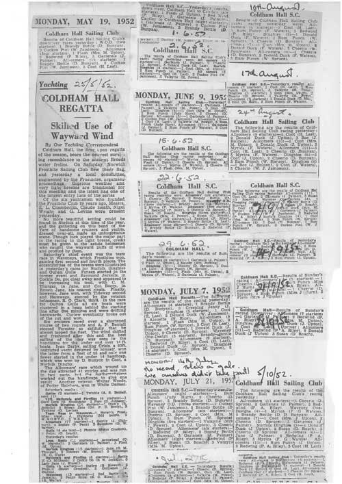 Press Cuttings 1952