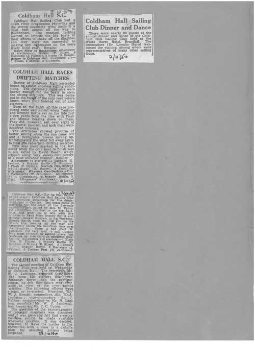 Press Cuttings 1954